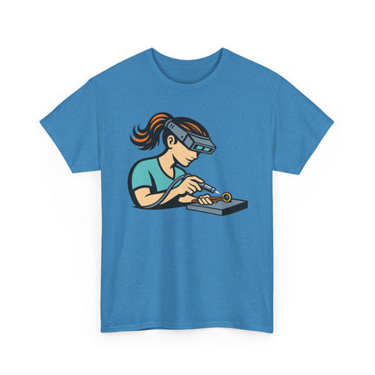 Sally Silversmith – Jewelry Bench T-Shirt