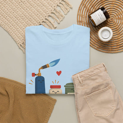 I Run on Propane, Flux, and Pickle – Metalsmith T-Shirt