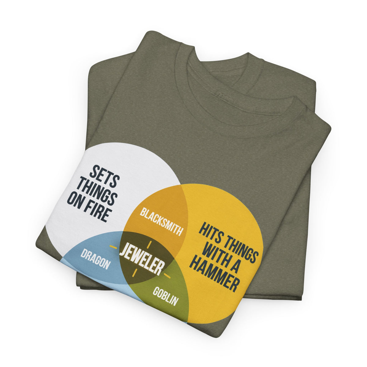 I Am a Jeweler – Venn Diagram T-Shirt
