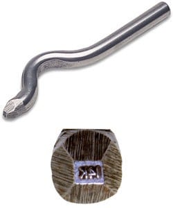 55.0320 = Bent Quality Stamp ''14K''