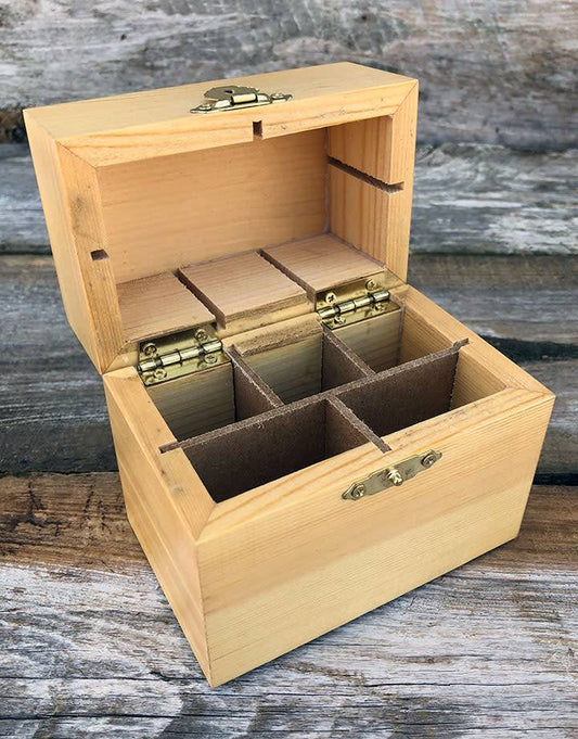 56.748 = Wood Storage Box for Gold Testing Solutions