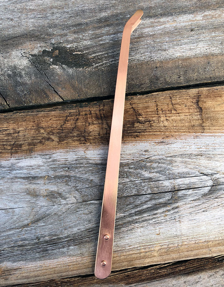 TW952 = Copper Tongs with Curved Tips