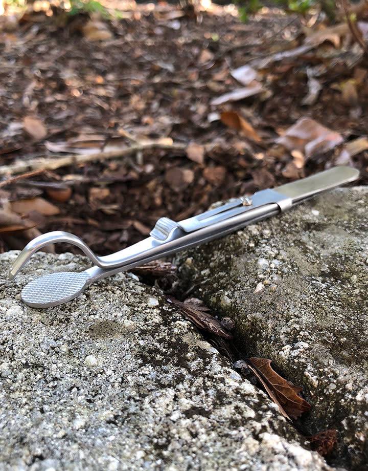 57.0398 = Head and Shank Soldering Tweezers - Economy