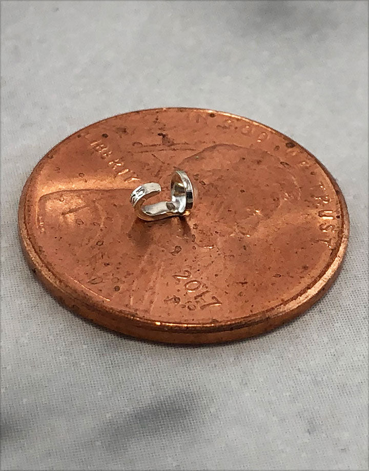 580S-01 = Sterling Silver Bead Tip (Pkg of 10)