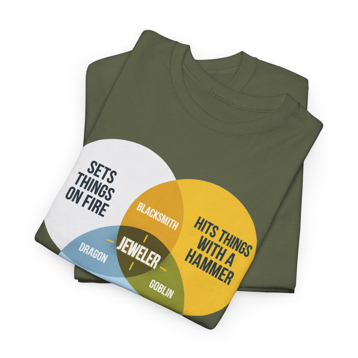 I Am a Jeweler – Venn Diagram T-Shirt