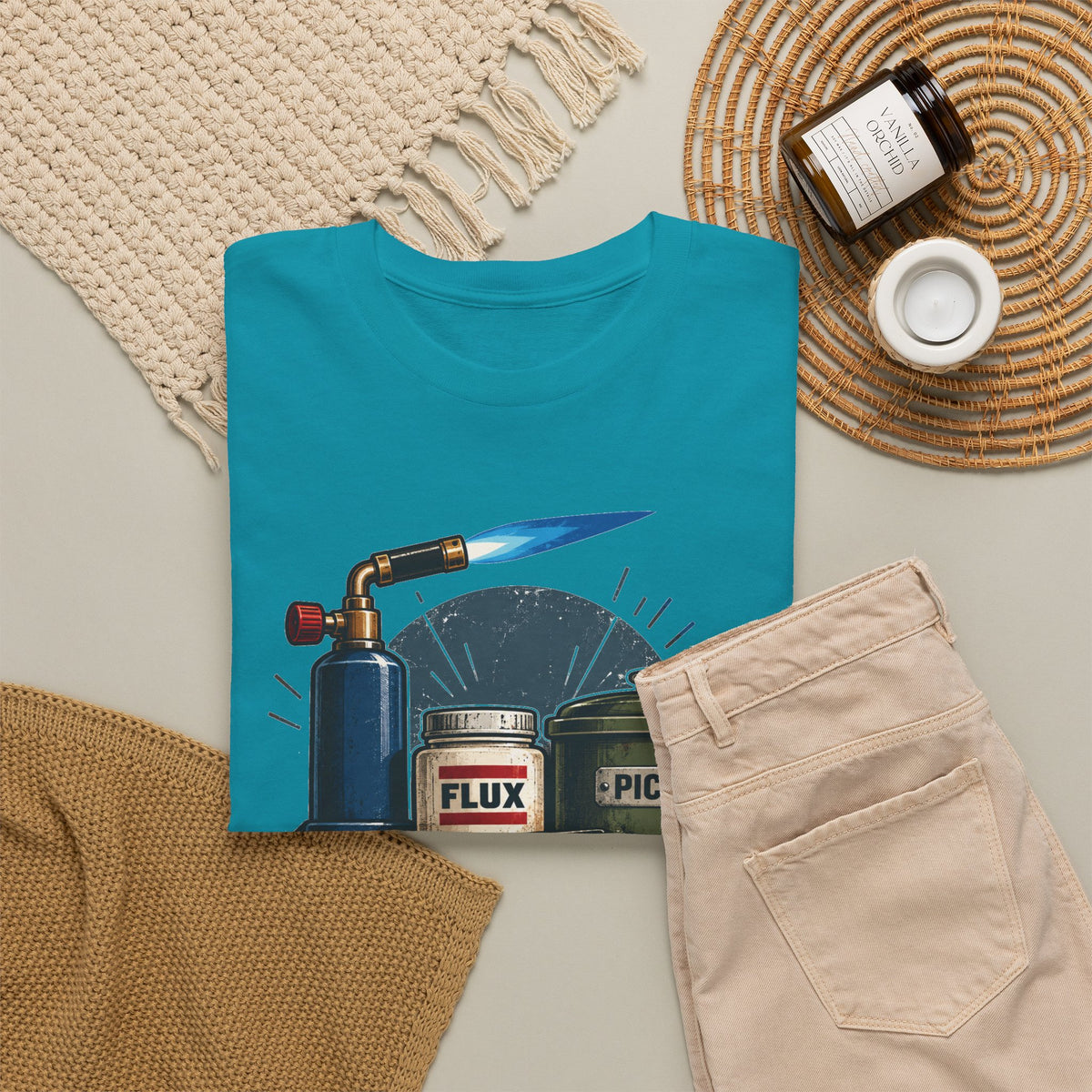 I Run on Propane, Flux & Pickle – Jeweler T-Shirt