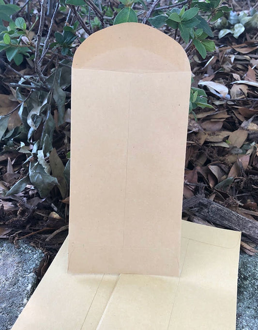 61.114 = Brown Paper Envelope 5-1/2'' x 3-1/8'' (Pkg/100)