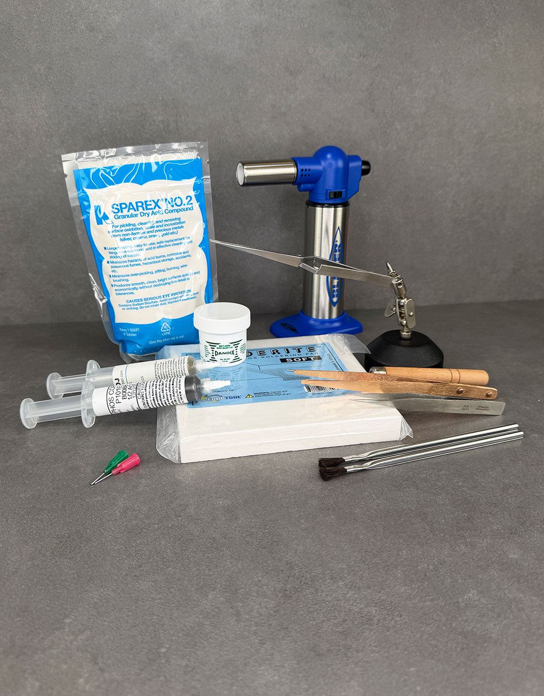 80-118 = Basic Soldering Kit with Blazer Torch