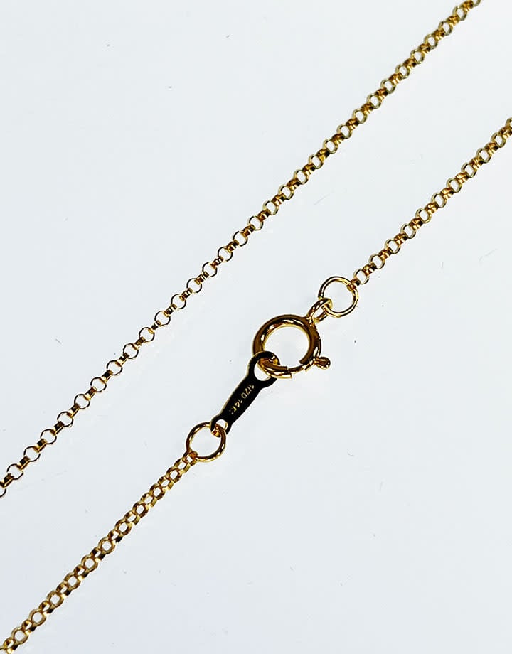 800F-02 = Gold Filled Rolo Chain 1.1mm