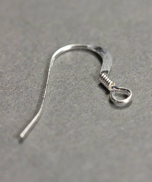 803S-06 = Earwire 18mm Long Sterling Silver .030'' Wire (Pkg of 10)