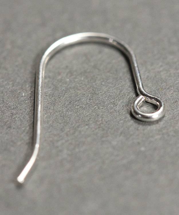 803S-10 = Earwire with Loop Sterling Silver  (Pkg of 10)