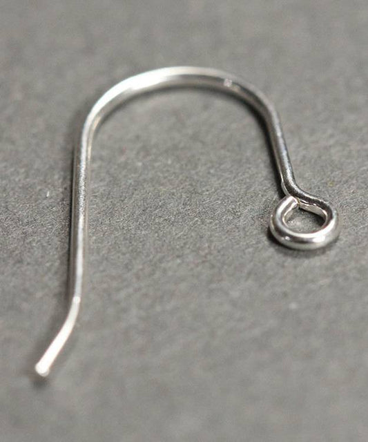 803S-10 = Earwire with Loop Sterling Silver  (Pkg of 10)