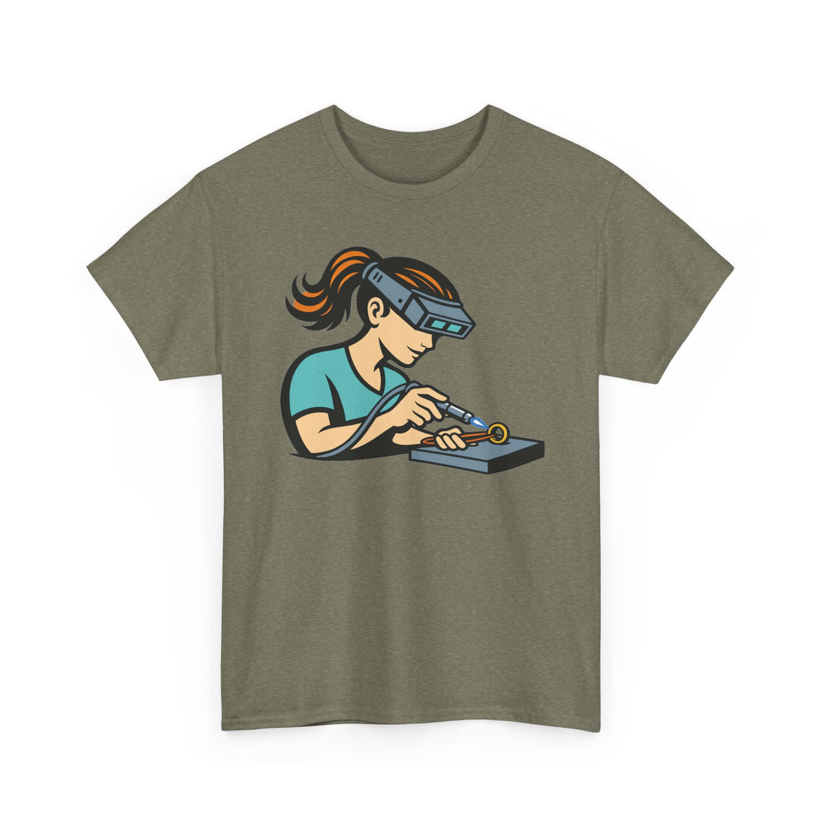 Sally Silversmith – Jewelry Bench T-Shirt