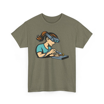 Sally Silversmith – Jewelry Bench T-Shirt