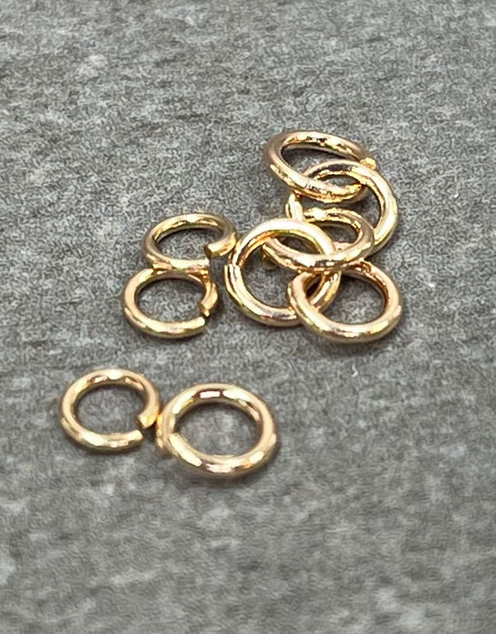 900-XX-10K = Open Jump Ring 10KY Gold