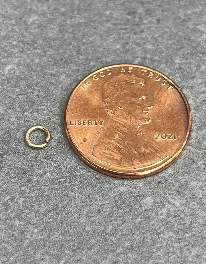 900-XX-10K = Open Jump Ring 10KY Gold
