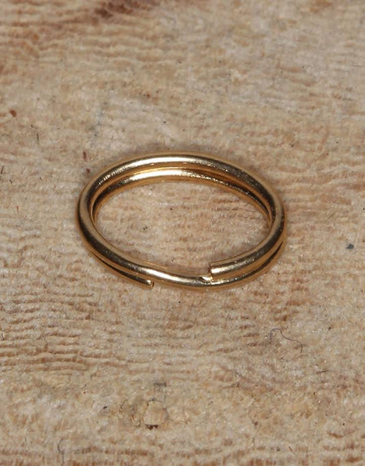 901F-06 = Split Ring 3.6x5.8mm Oval Gold Filled (Pkg of 10)