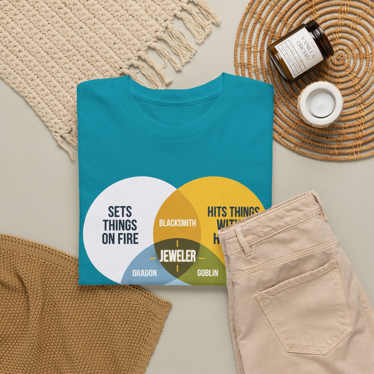 I Am a Jeweler – Venn Diagram T-Shirt