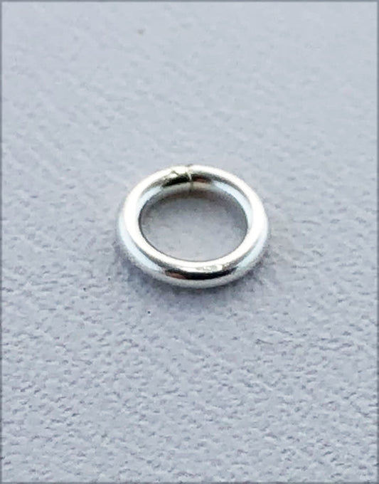 907S-XX = Closed Jump Ring Sterling Silver (Pkg of 20)