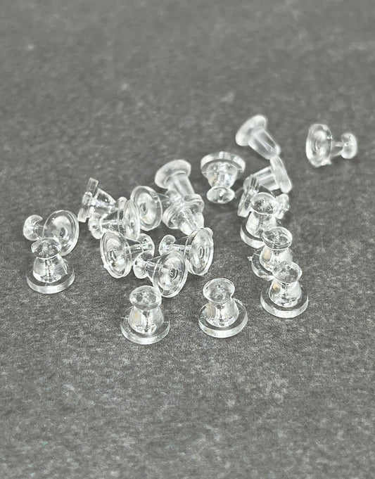 909C-97 = PLASTIC EARRING BACK (Pkg of 144)