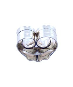 909W-04 = EARRING BACK LIGHT MEDIUM 14kw