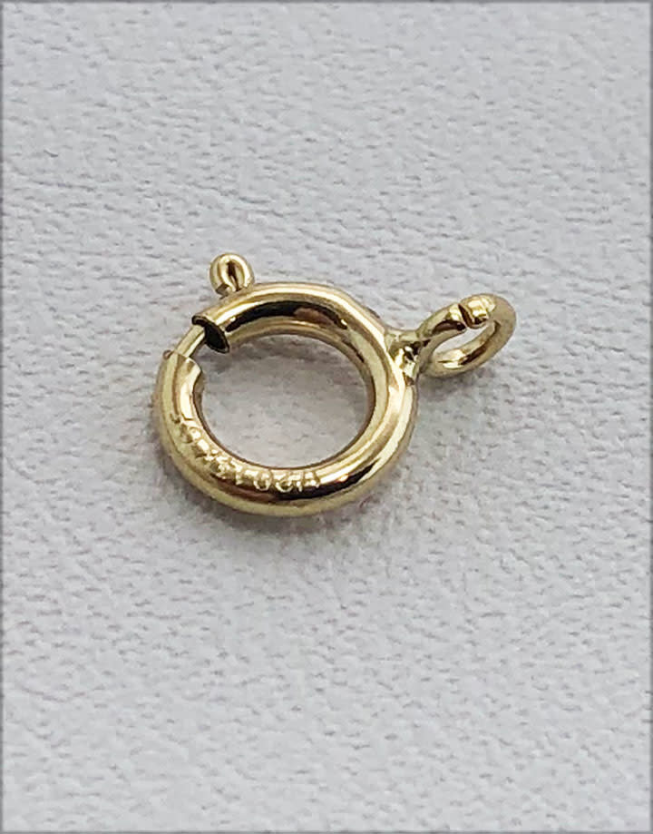 911F-XX = Gold Filled Spring Rings Standard (Pkg of 10)
