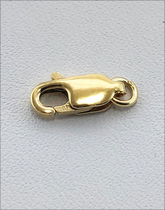 912F-0X = Lobster Clasp with Jump Ring Gold Filled