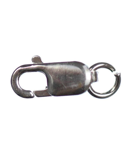912S-0X = Lobster Clasp with Ring Sterling Silver
