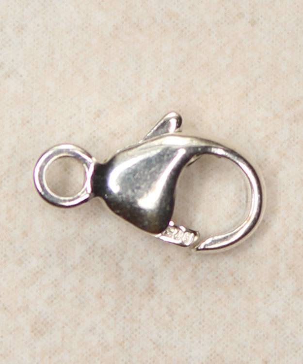 912S-4X = Trigger Clasp with Ring Sterling Silver