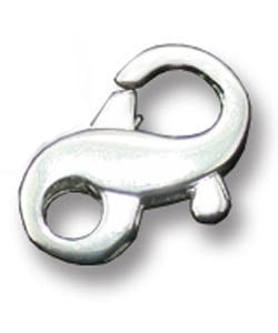 912S-6X = Sterling Silver Infinity Clasps