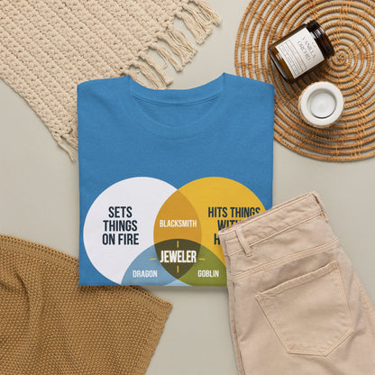 I Am a Jeweler – Venn Diagram T-Shirt