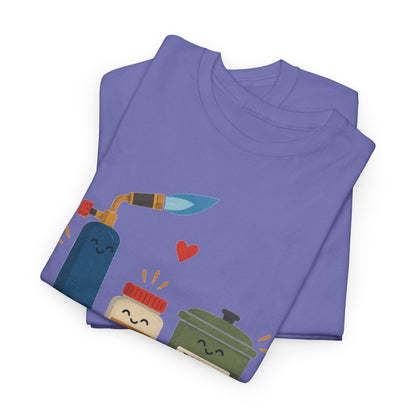 I Run on Propane, Flux, and Pickle – Metalsmith T-Shirt