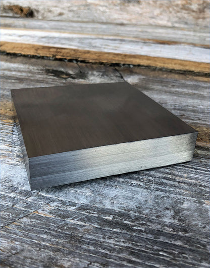 AN543 = Steel Bench Block 3-7/8" x 3-7/8'' x 3/4''