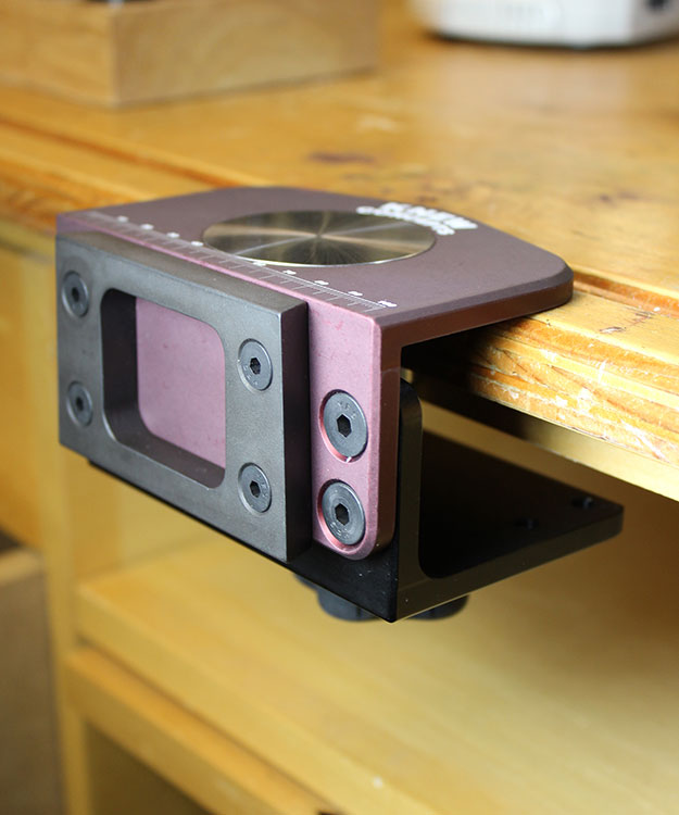 BP1003 = Bench Clamp with Anvil Top by Knew Concepts
