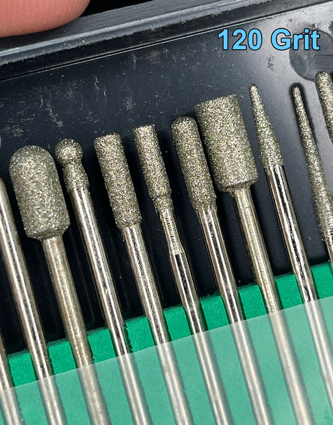BR16071 = Diamond Bur Set 30pcs Large 120 Grit