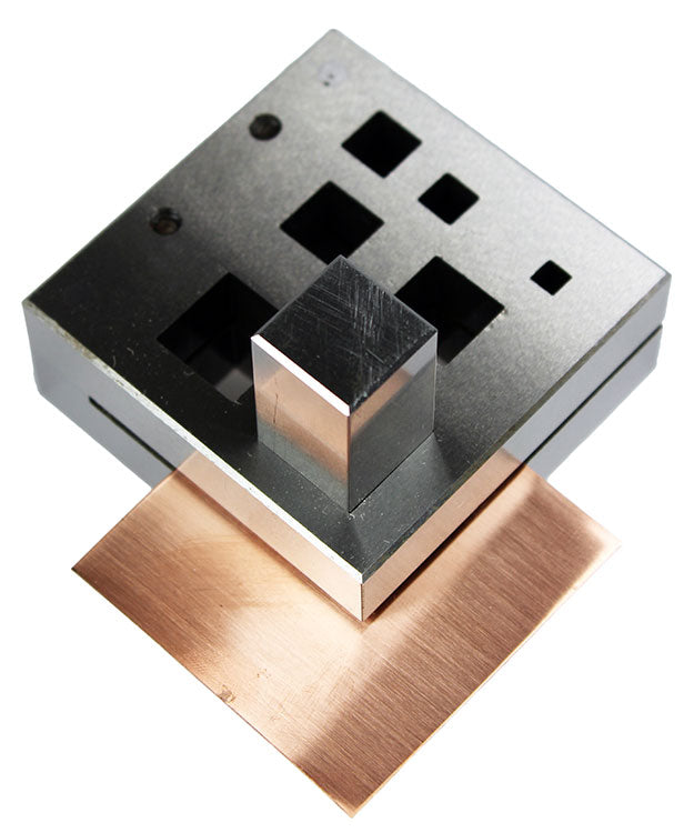 DA2402 = Square Disc Cutter Set of Seven Sizes 4mm to 16mm