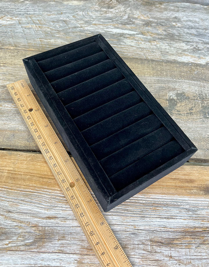 DBR1210 = Value Velvet Bangle Tray Holds 9 Bangles