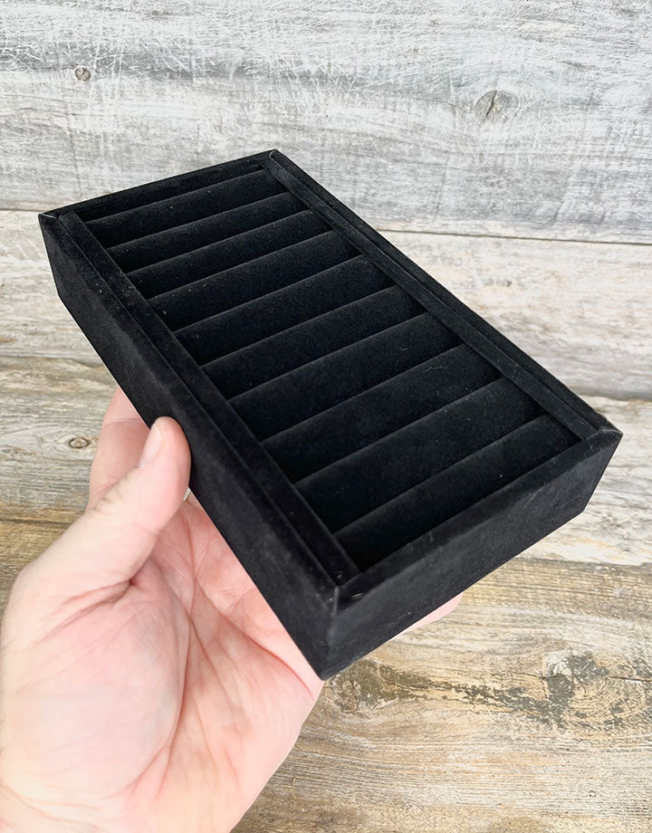 DBR1210 = Value Velvet Bangle Tray Holds 9 Bangles