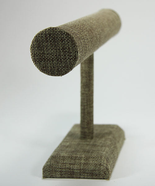 DBR3192 = Burlap Bracelet T-Bar 12" W x 6-1/2" H