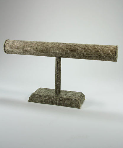 DBR3192 = Burlap Bracelet T-Bar 12" W x 6-1/2" H
