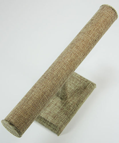 DBR3192 = Burlap Bracelet T-Bar 12" W x 6-1/2" H
