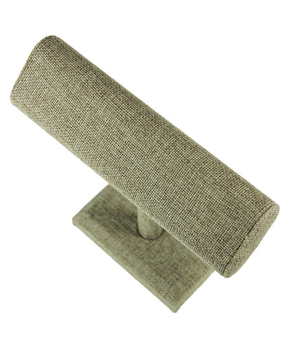 DBR3195 = Burlap Oval Bracelet Bar 7-1/2" W x 6-1/2" H