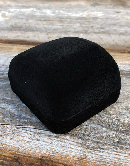 DBX1212 = Black Value Velvet Ring Box (Each)