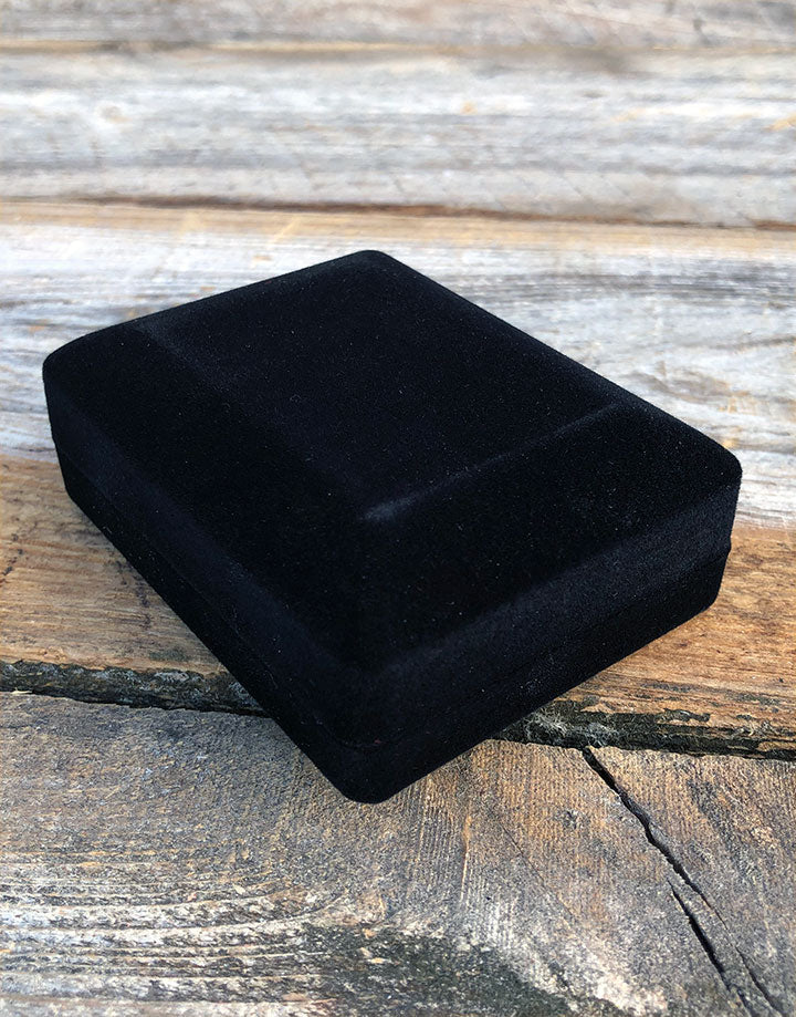 DBX1215 = Black Value Velvet Small Pendant Box (Each)