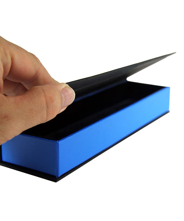 DBX4053 = Deluxe Magnetic Blue/Black Bracelet/Watch Box