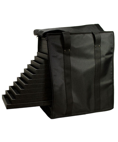 DCA1872 = SOFT SIDED CARRY CASE for up to 18 x 1'' STANDARD TRAYS