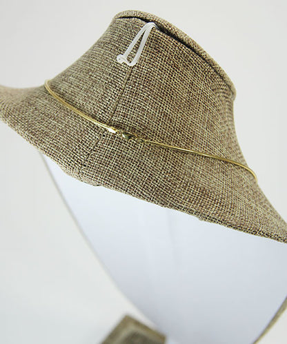 DCH3181 = Burlap Necklace Bust 15-1/2" H