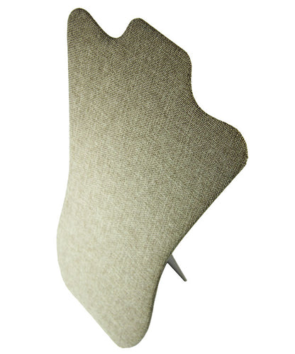 DCH3673 = Burlap Necklace Easel Display 13-3/8" H