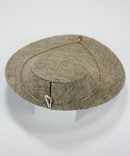 DCH3711 = Burlap Low Necklace Bust 7" W