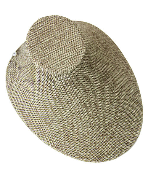 DCH3722 = Burlap Necklace Display 6-1/2" W